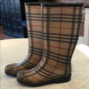 Burberry Rain Boots